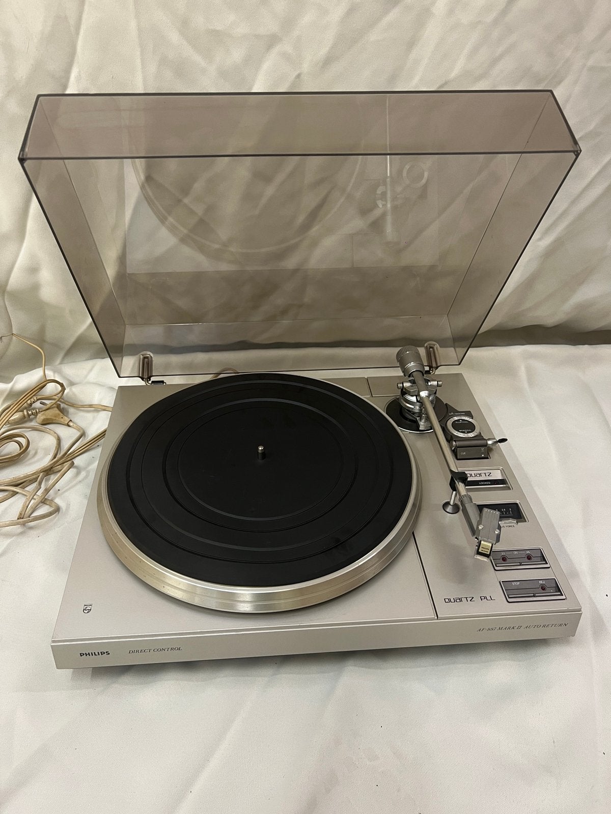 Philips AF-887 Mark II Direct Drive Topmodel, Audio, Tv en Foto, Platenspelers, Ophalen, Zo goed als nieuw, Philips