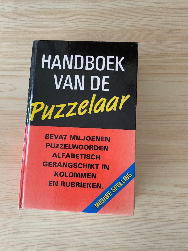 Puzzelboek Handboek van de Puzzelaar., Ophalen of Verzenden, Minder dan 500 stukjes, Zo goed als nieuw, Overige typen