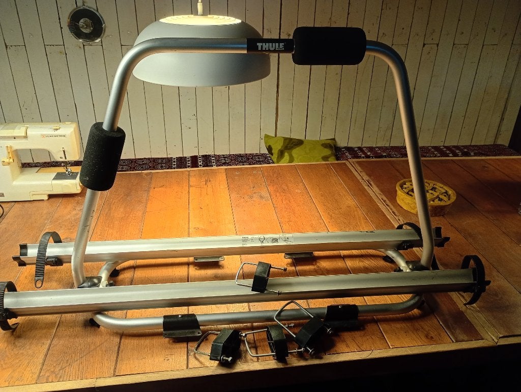 THULE fietsdrager, Ophalen, Elektrische fiets, Zo goed als nieuw, 2 fietsen