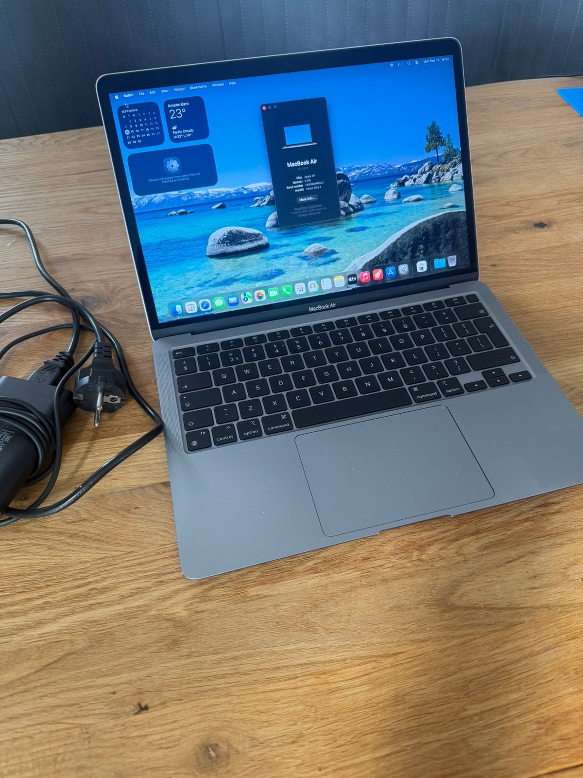 Macbook Air M1 13” Nieuwstaat! 256GB SSD, 8GB Ram, Apple, Apple, 13 inch, Ophalen of Verzenden