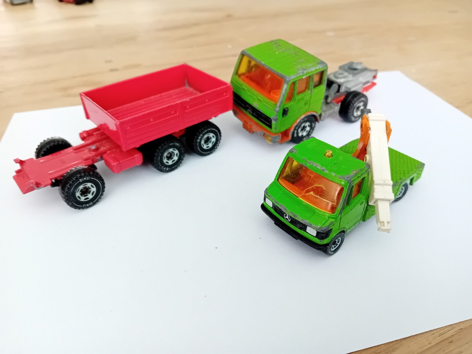 Siku Onderdelen sloop, Hobby en Vrije tijd, Ophalen of Verzenden, Gebruikt, Auto