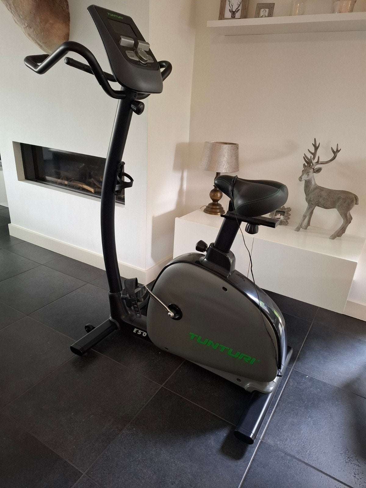 Tunturi Upright Bike E50 Hometrainer - Zo goed als nieuw, Ophalen, Zo goed als nieuw, Hometrainer