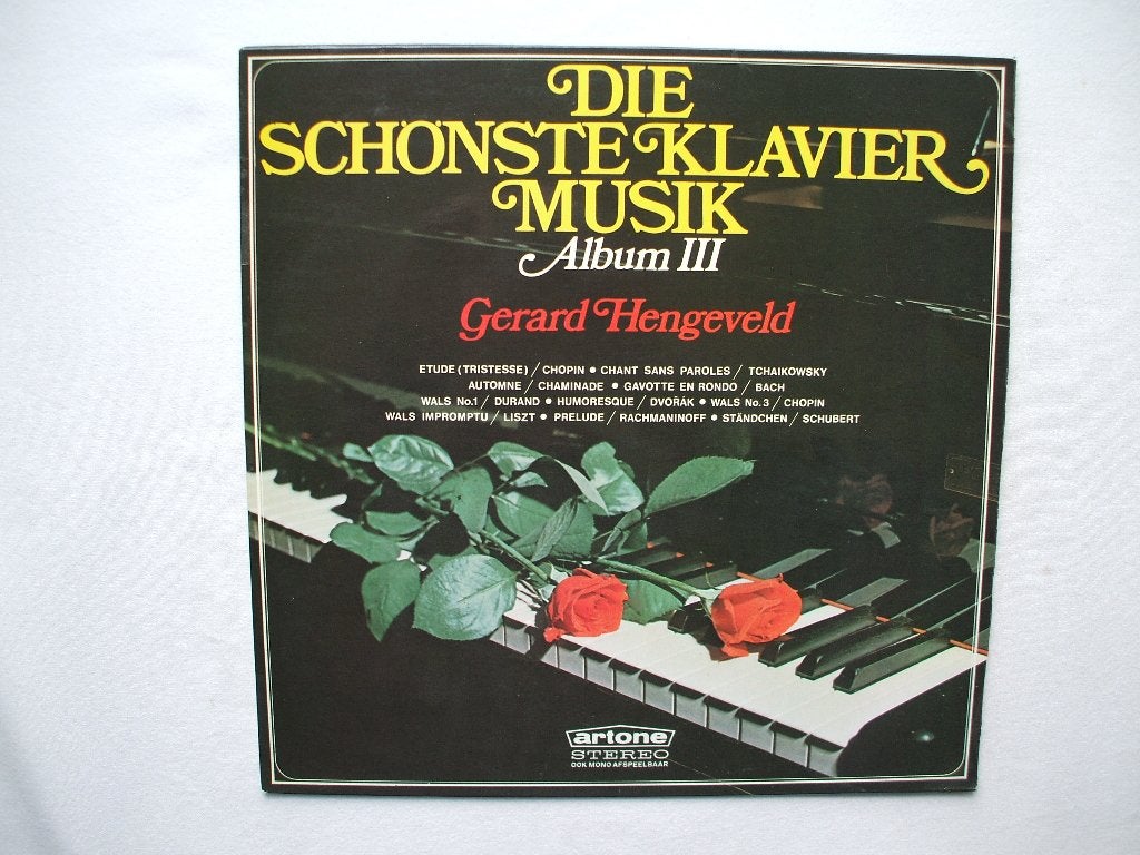 Gerard Hengeveld - Die schonste klavier musik LP, Ophalen of Verzenden, Gebruikt, 12 inch, LP