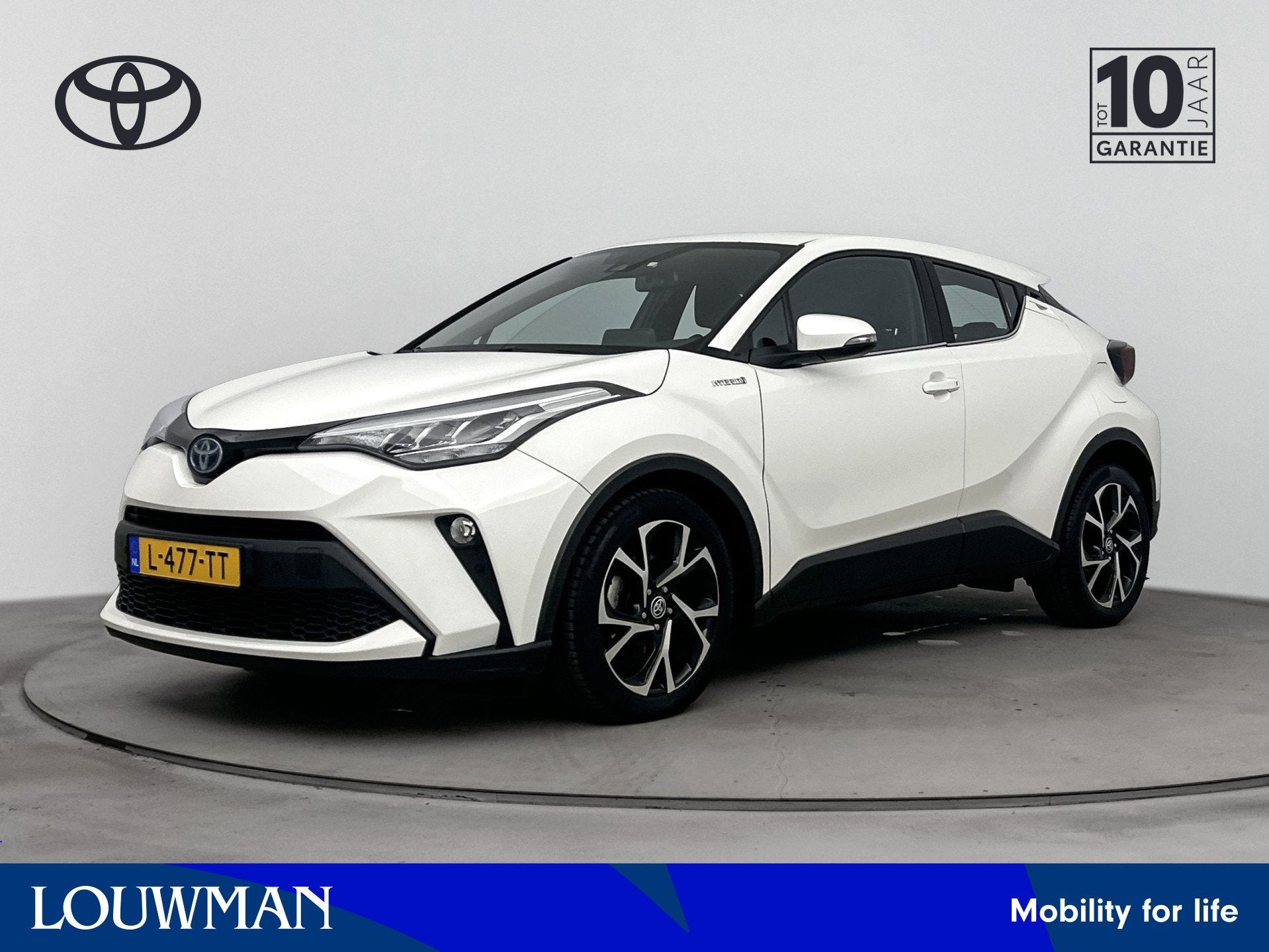 Toyota C-HR 1.8 Hybrid Dynamic | Apple Carplay-Android Auto, Auto's, 12 maanden, Stof, 4 cilinders, Origineel Nederlands
