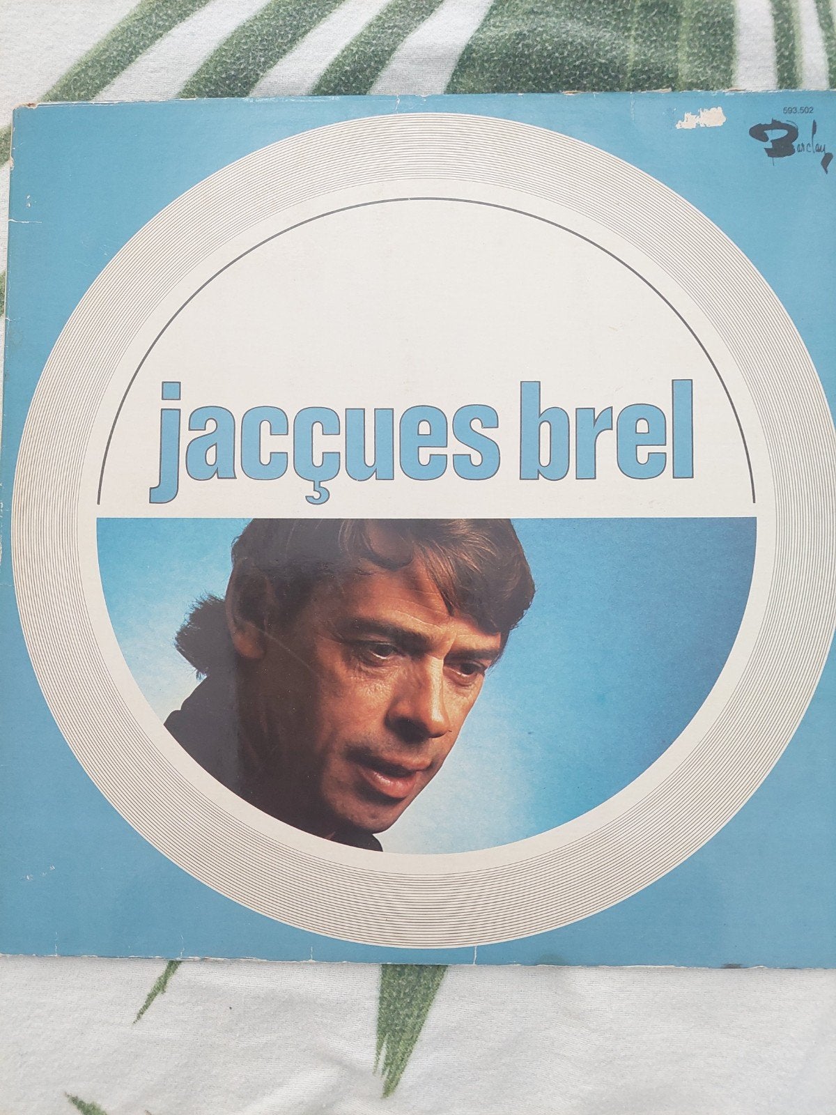Jacques Brel - LP (Barclay, 1966) - Franse Chansons, Ophalen of Verzenden, Gebruikt, 12 inch, LP