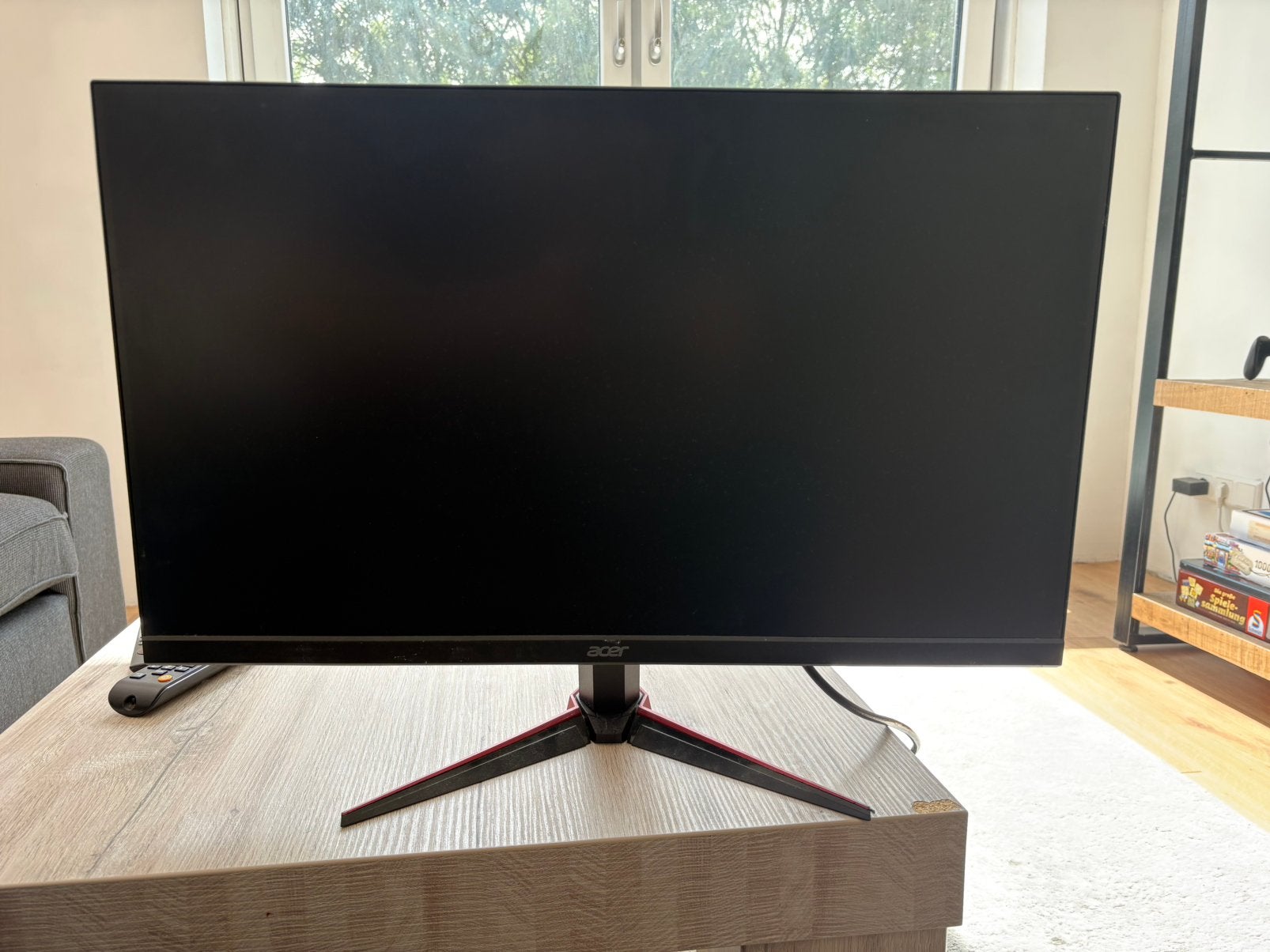 ACER monitor scherm 27 inch  Incl. HDMI kabel, HDMI, Full HD, Ophalen of Verzenden, Zo goed als nieuw