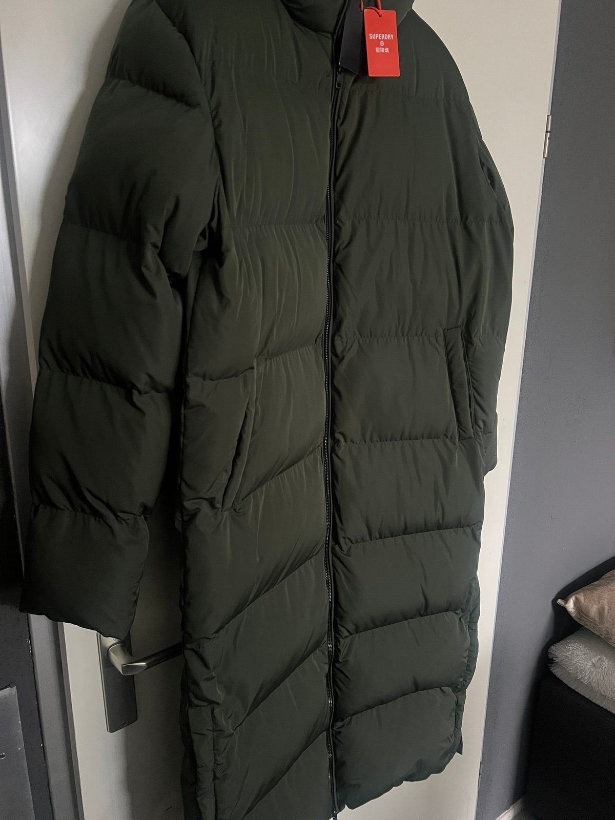 Superdry heren jas  te koop….., Verzenden, Nieuw, Maat 56/58 (XL), Groen