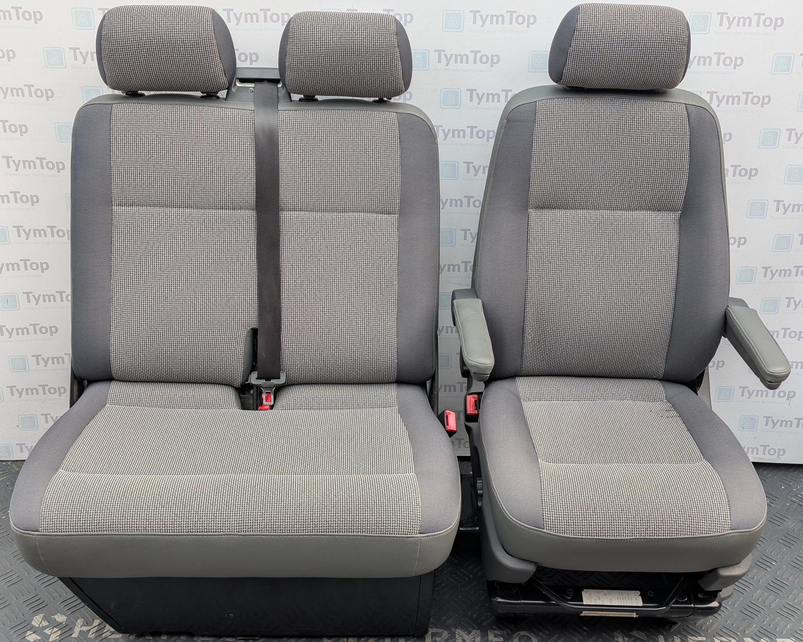 Stoelen bank 2persoons bestuurder Volkswagen T5 Transopter, Auto-onderdelen, Ophalen, Tymtop5@gmail.com, 3161ek, Volkswagen