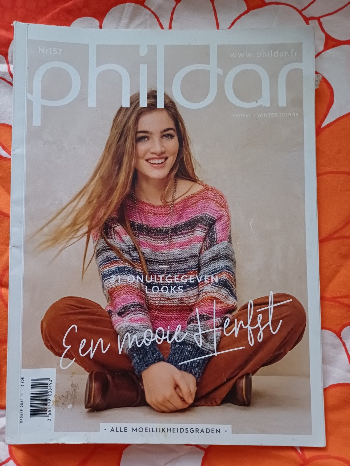 Phildar 157  breien patronen herfst, Ophalen of Verzenden, Zo goed als nieuw, Breien, Patroon of Boek