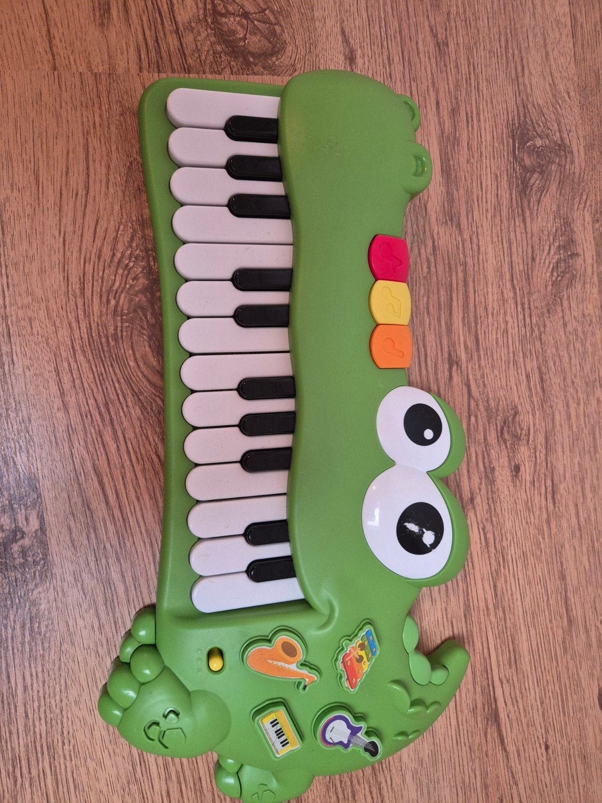 Leuk krokodil speelgoed keyboard voor kinderen, Muziek en Instrumenten, Ophalen, Gebruikt, Overige aantallen, Overige merken