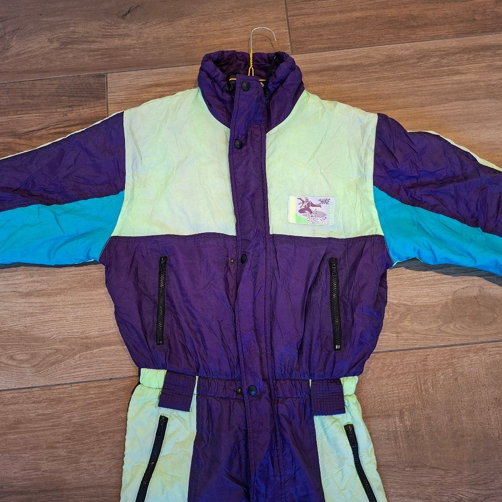 Vintage / retro 90s fout skipak maat M / 38 merk Brugi, Kleding | Dames, Maat 38/40 (M), Brugi, Ophalen of Verzenden, Gedragen