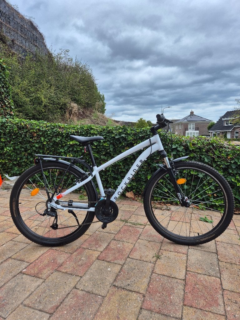 Rockrider mountainbike, Fietsen en Brommers, Gebruikt, Hardtail, Velgrem, Dames