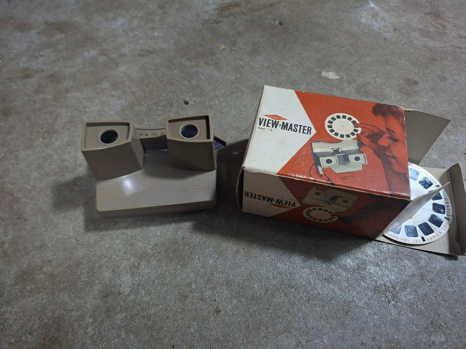Vintage Sawyer's View-Master Model G met originele doos, Ophalen of Verzenden