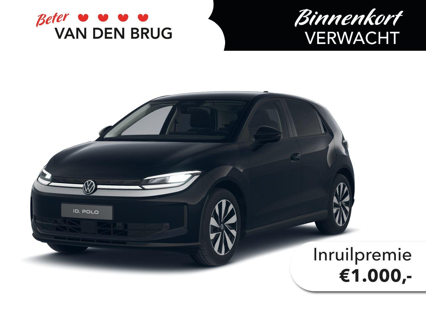 Volkswagen ID. Polo Life First Edition 52 kWh 155 kW | Apple, Auto's, Stof, 453 km, 211 pk, 330 min