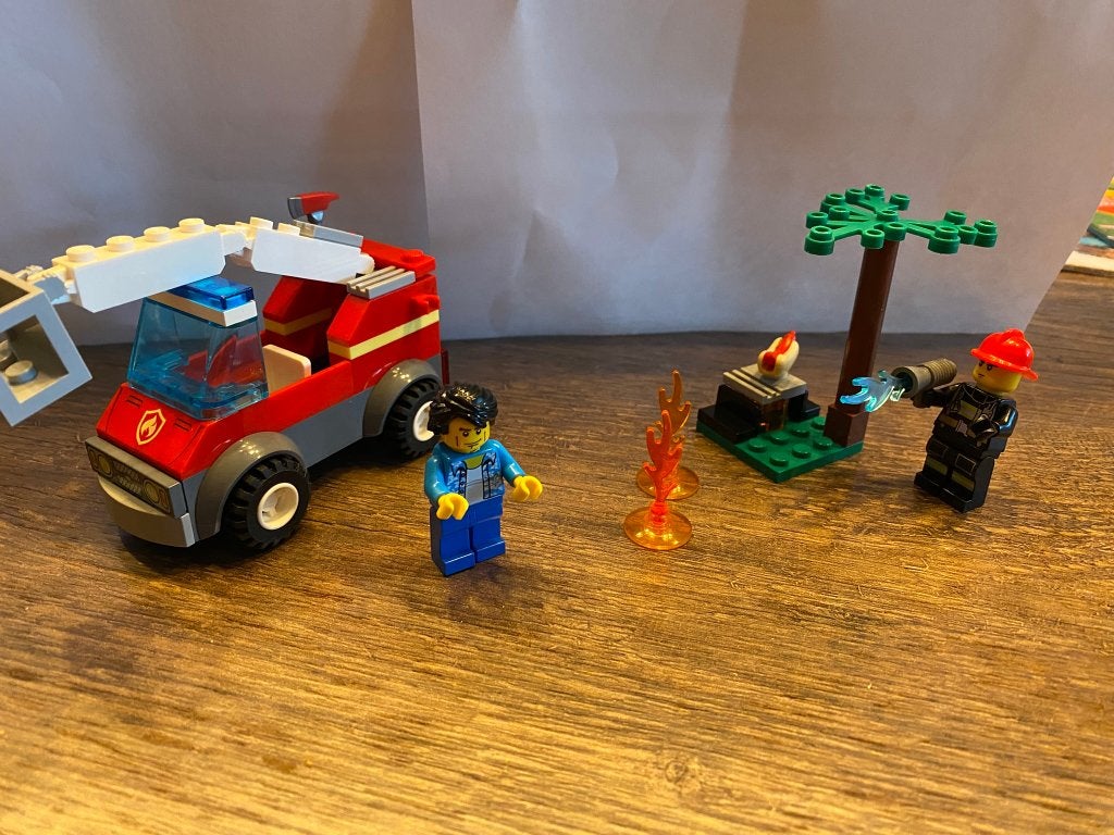 LEGO 60212 – Brandweer reddingsactie, Lego, Ophalen of Verzenden, Zo goed als nieuw, Compleet