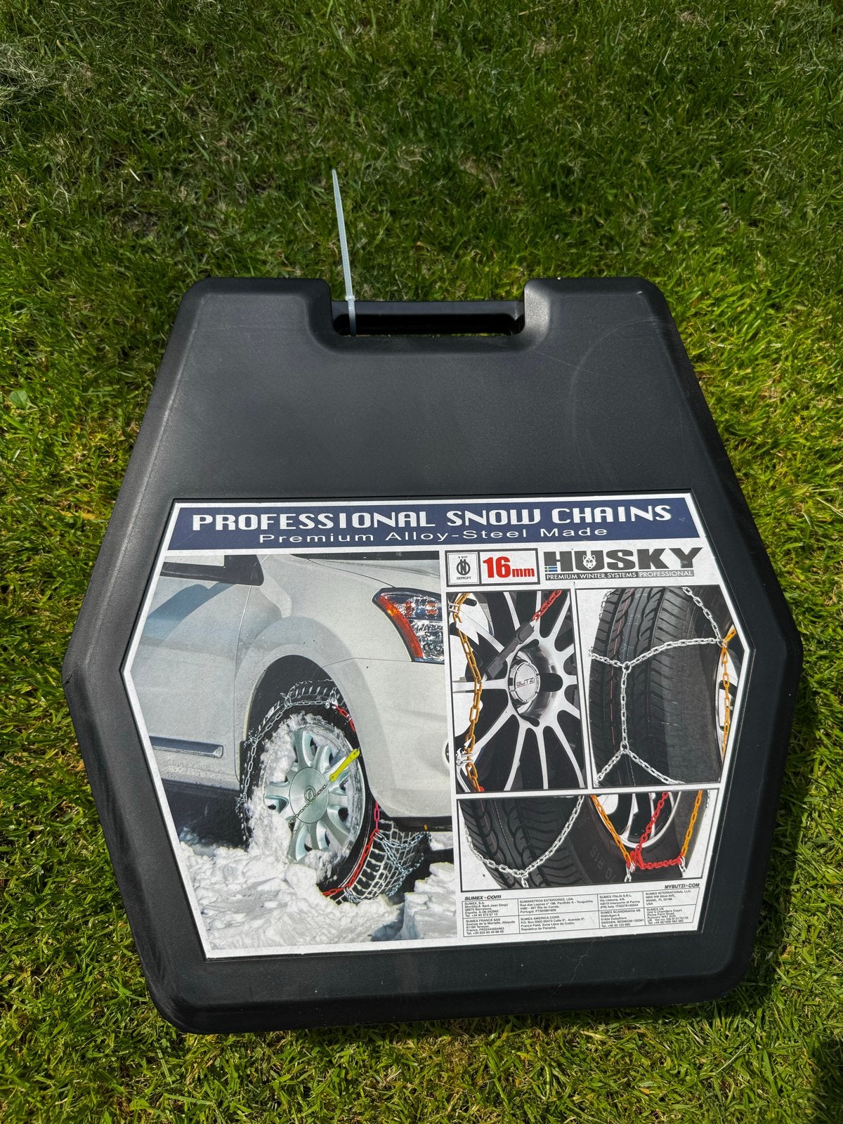 Husky Professionele Sneeuwkettingen 16mm - Nieuw, Auto diversen, Sneeuwkettingen, Ophalen, Zo goed als nieuw