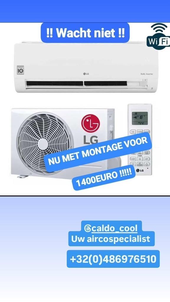 AIRCO'S AAN DE SCHERPSTE PRIJZEN OVER HEEL NEDERLAND !!!!, Ophalen, Koelen en Ontvochtigen, Timer, Nieuw