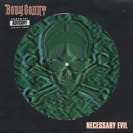 Body Count  ‎– Necessary Evil 10"  PD, Ophalen of Verzenden, 1990 - 1999, Zo goed als nieuw, 10 inch