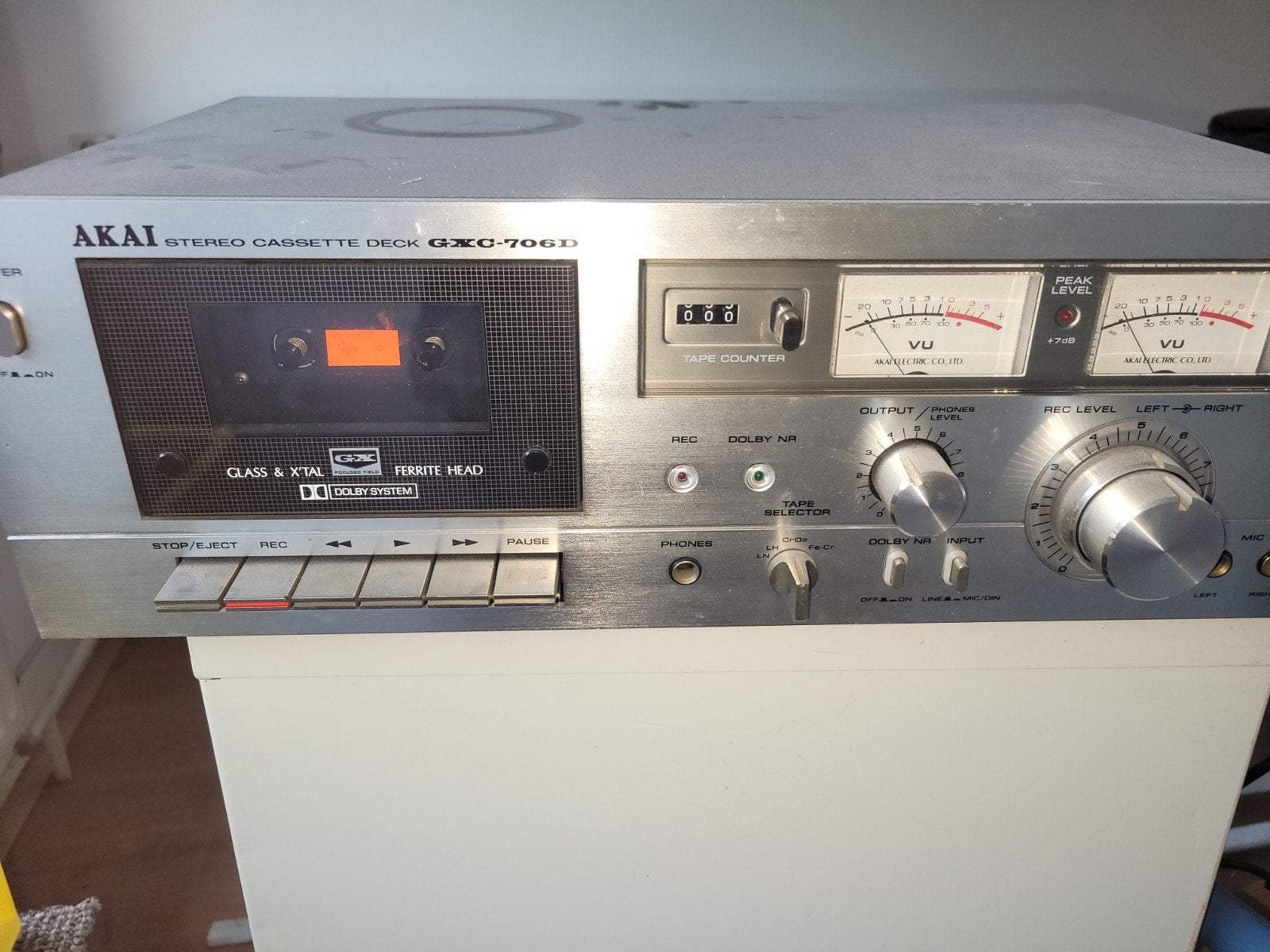 Akai 706d, Ophalen, Akai