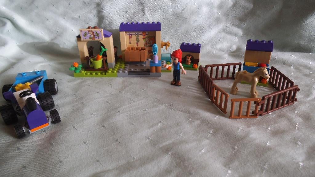 lego friends mia veulenstal, Gebruikt, Lego, Friends, Ophalen of Verzenden
