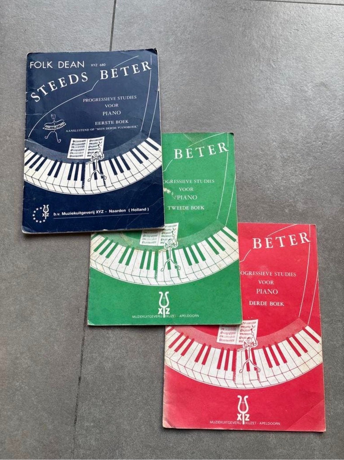 Folk Dean Steeds Beter - Progressieve Studies voor Piano, Gebruikt, Klassiek, Les of Cursus, Ophalen of Verzenden