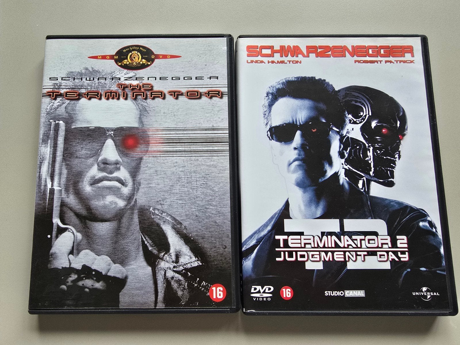 Dvd terminator & terminator 2 judgment day, Vanaf 16 jaar, Nederlands, Ophalen of Verzenden, 1980 tot 2000