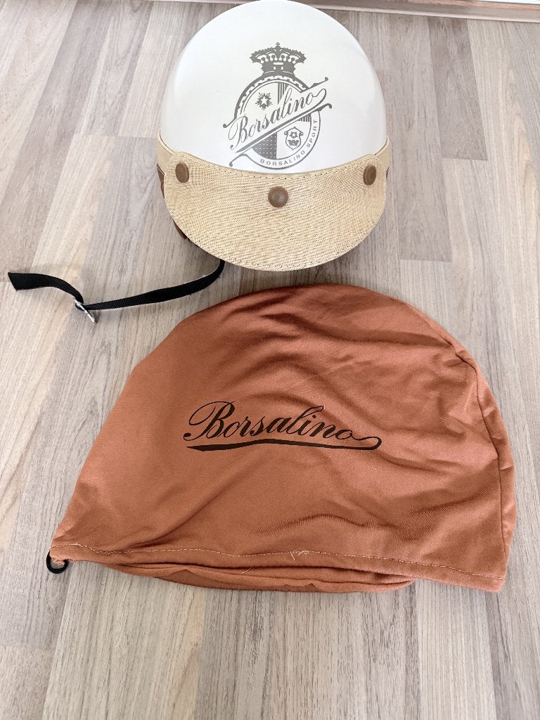Bromfiets helm Borsalino Sport, Ophalen of Verzenden, Gebruikt, Overige merken
