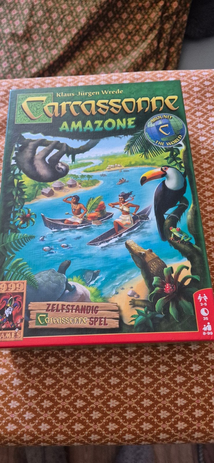 Carcassonne Amazone - Zelfstandig bordspel, Vijf spelers of meer, Ophalen of Verzenden, Gebruikt, 999 Games
