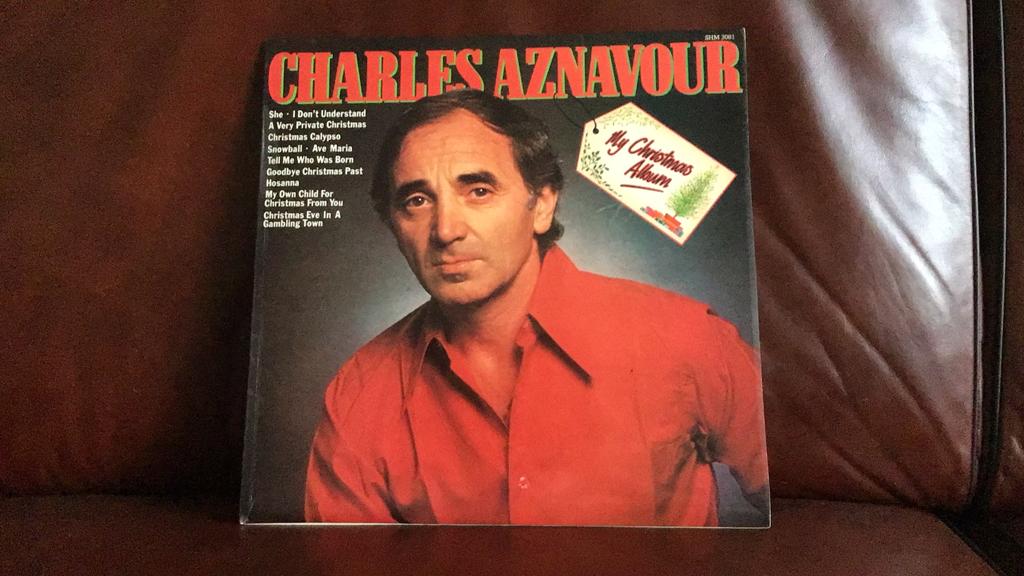 Charles Aznavour My Christmas Album, Ophalen of Verzenden, Zo goed als nieuw, 12 inch
