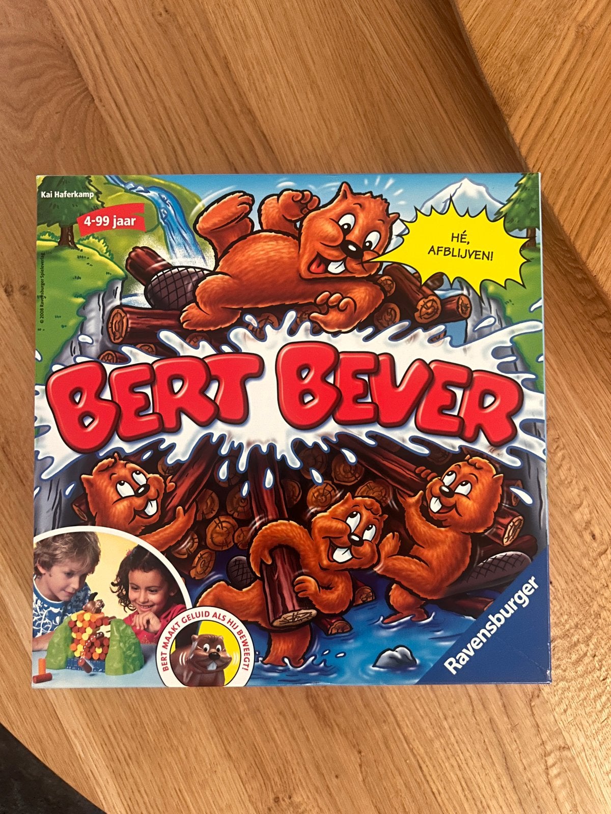 Ravensburger Bert Bever - variant van Jenga, Ophalen of Verzenden, Zo goed als nieuw