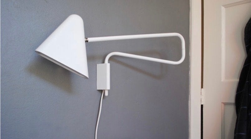 IKEA PS 2012 Wandlamp - Wit, Led, Design Johanna Jelinek, Gebruikt, IKEA, Overige fittingen, Ophalen of Verzenden