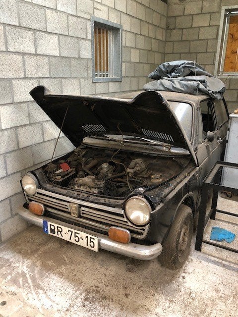 3 x Honda n600 plus onderdelen oldtimer, Ophalen, Gebruikt, Auto's