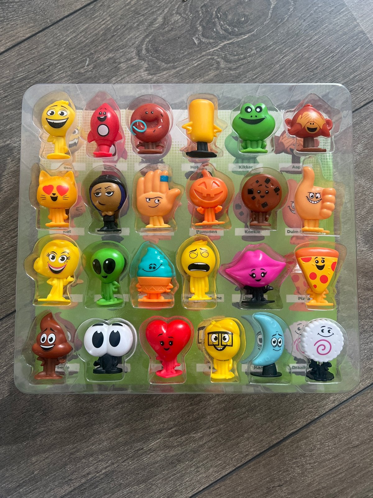 Complete set Plus Emoji pennetjes spaaractie, Ophalen, Nieuw