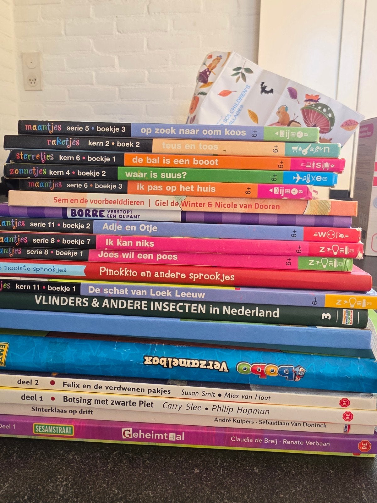 Verschillende boekjes, Ophalen