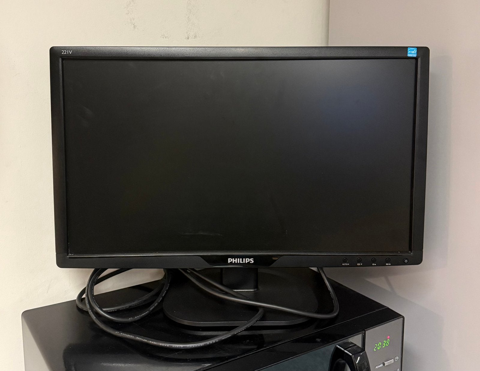 PHILIPS 221V2SB/00 COMPUTER SCHERM/MONITOR, Phillips., Full HD, Ophalen of Verzenden, Zo goed als nieuw