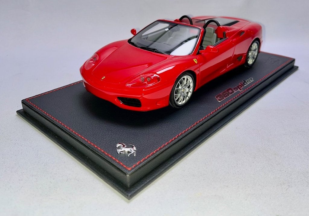 Ferrari 360 Modena Spider Rood 1:18 P18232A1 van BBR, Ophalen of Verzenden, Nieuw, Auto, Overige merken