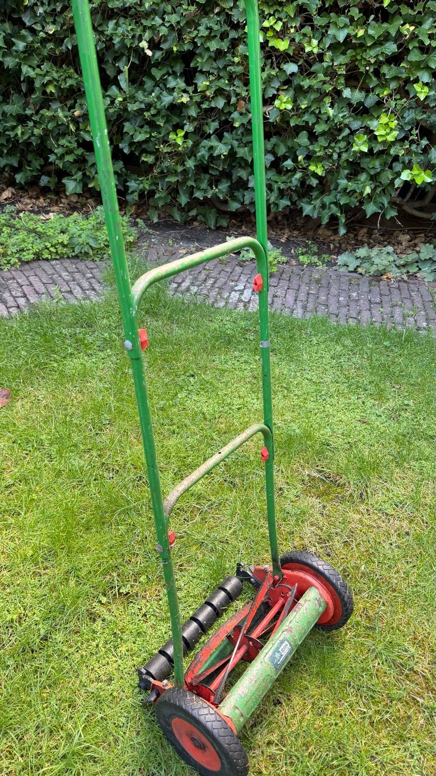 Bos Handgrasmaaier - Perfect voor een strak gazon, Ophalen, Gebruikt, Handgrasmaaier, 30 t/m 39 cm