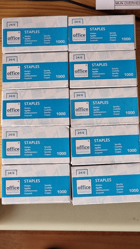 25000 NIETJES  24/6, Ophalen of Verzenden, Nieuw