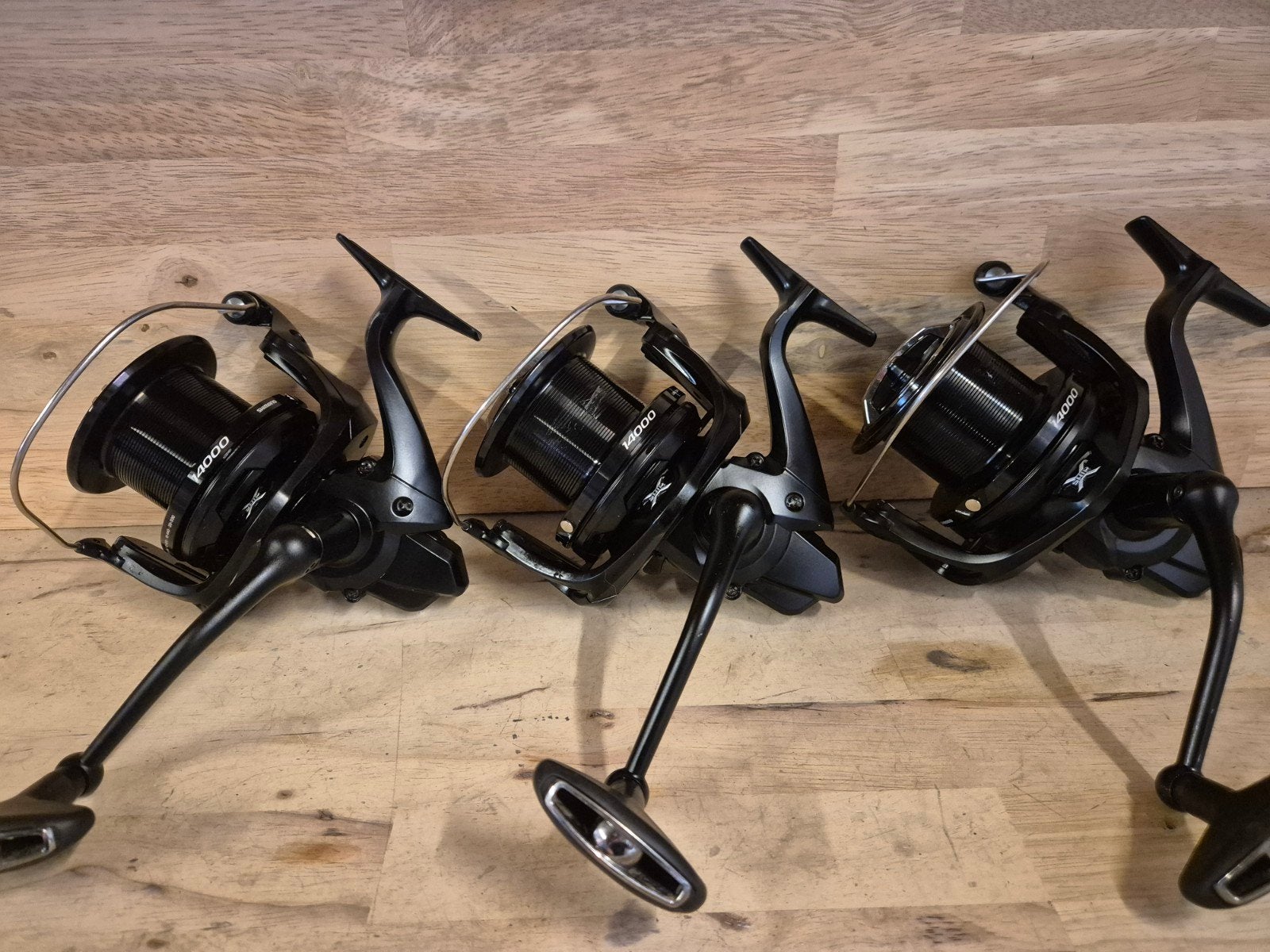 3x shimano ultegra 14000xtd, Watersport en Boten, Hengelsport | Karpervissen, Ophalen of Verzenden, Zo goed als nieuw, Molen