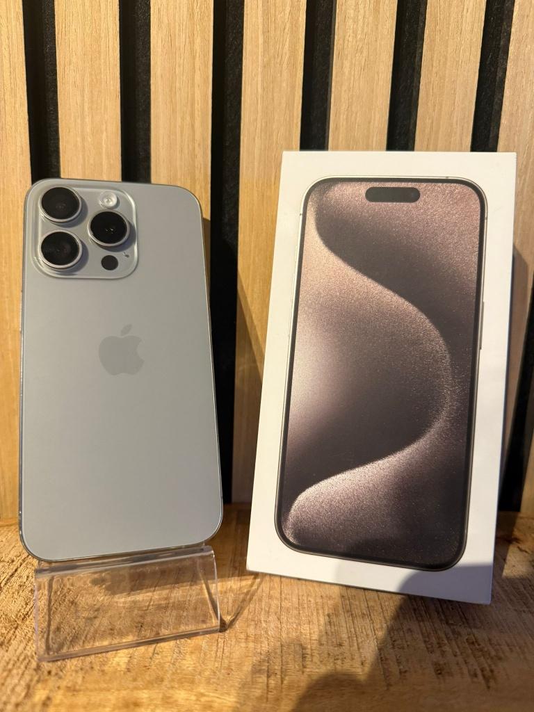 Iphone 15 Pro 128GB | Refurbished | 6 Maanden Garantie, IPhone 13, ., Ophalen of Verzenden, .