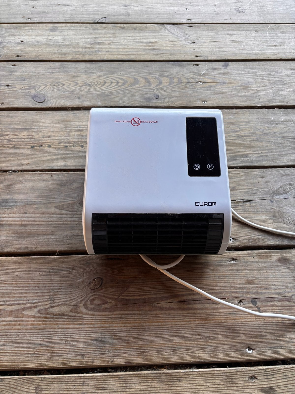 Eurom Saniheat Badkamerverwarming - Compact en Krachtig, Ophalen, Gebruikt, Minder dan 30 cm, Kachel