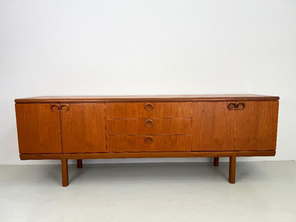 Uniek vintage dressoir McIntosh  SALE, Verzenden, Zo goed als nieuw, 25 tot 50 cm, 150 tot 200 cm