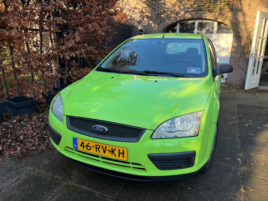 Ford Focus 1.6 74KW Wagon 2005 Groen slechts 181.350 km, 1596 cc, 15 km/l, 4 cilinders, 635 kg