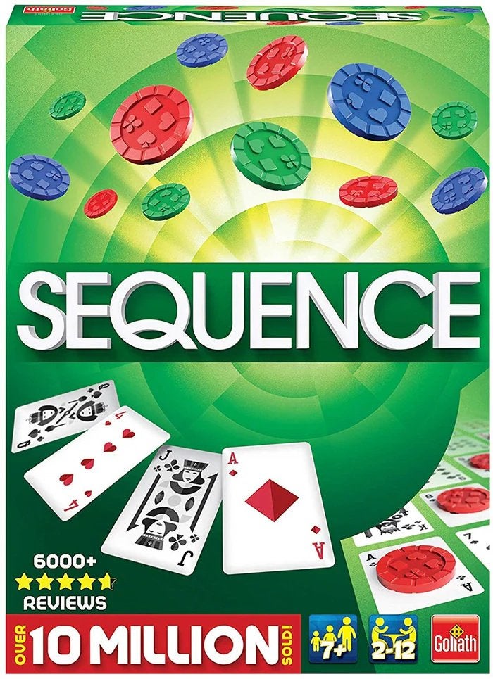 Sequence, Vijf spelers of meer, Ophalen of Verzenden, Zo goed als nieuw, Goliath Games