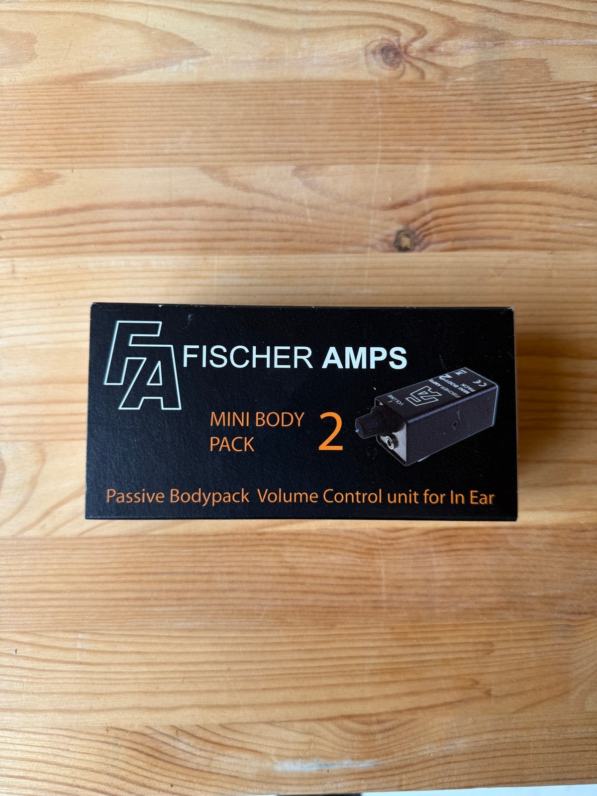 Fischer Amps Mini Body Pack 2 - Volumeregelaar, Ophalen, Nieuw