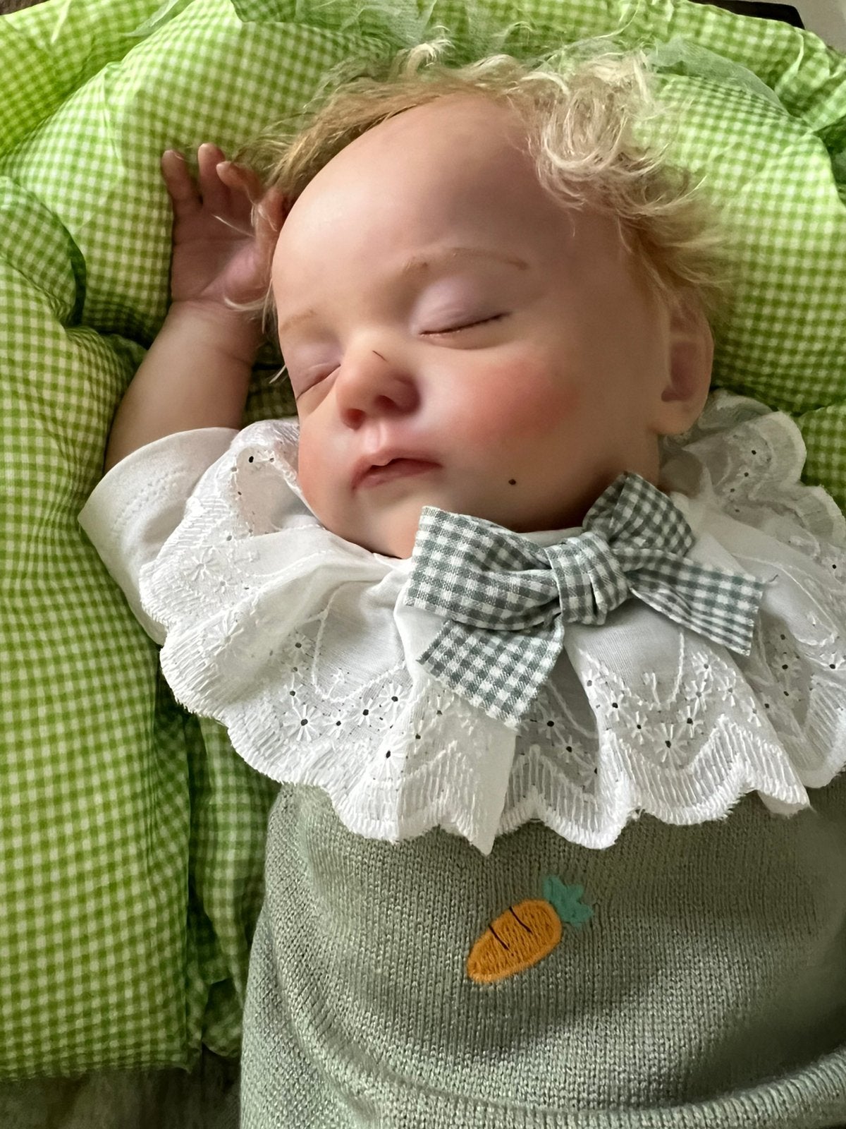 Reborn Alessia van Gudrun Legler - Prachtig Paaskindje, Verzamelen, Ophalen of Verzenden, Nieuw, Levensecht of Reborn