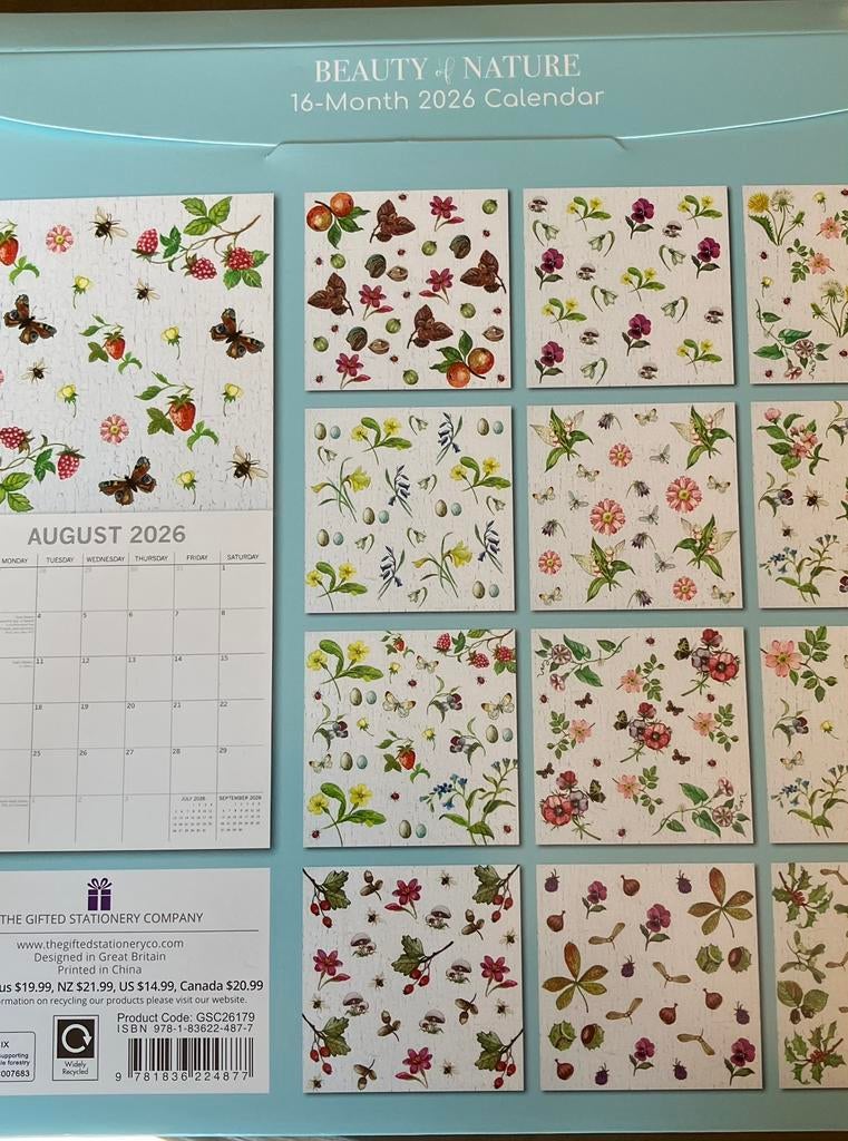 Kalenders nieuw, Diversen, Kalenders, Ophalen of Verzenden, Maandkalender, Zo goed als nieuw