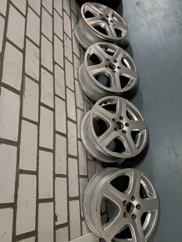 Aluminium velgen(5gaats), Auto-onderdelen, Banden en Velgen, Ophalen, Gebruikt, Velg(en), 16 inch
