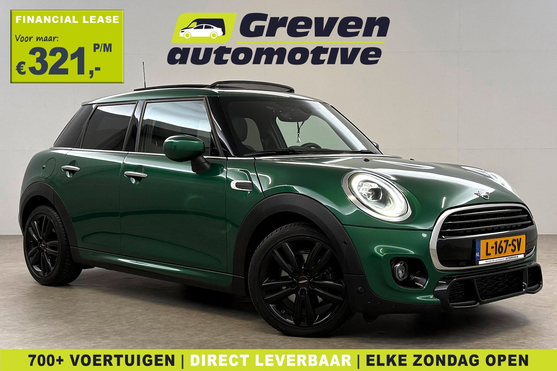 MINI Cooper 1.5 Cooper JCW | 136PK | Pano | Virtual | Sfeer, Auto's, 136 pk, Gebruikt, Euro 6, Bedrijf