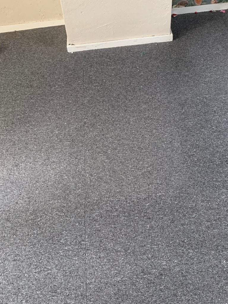 Tapijttegels ongeveer 25m2, Ophalen, Tapijttegels, 10 tot 25 m², Antraciet